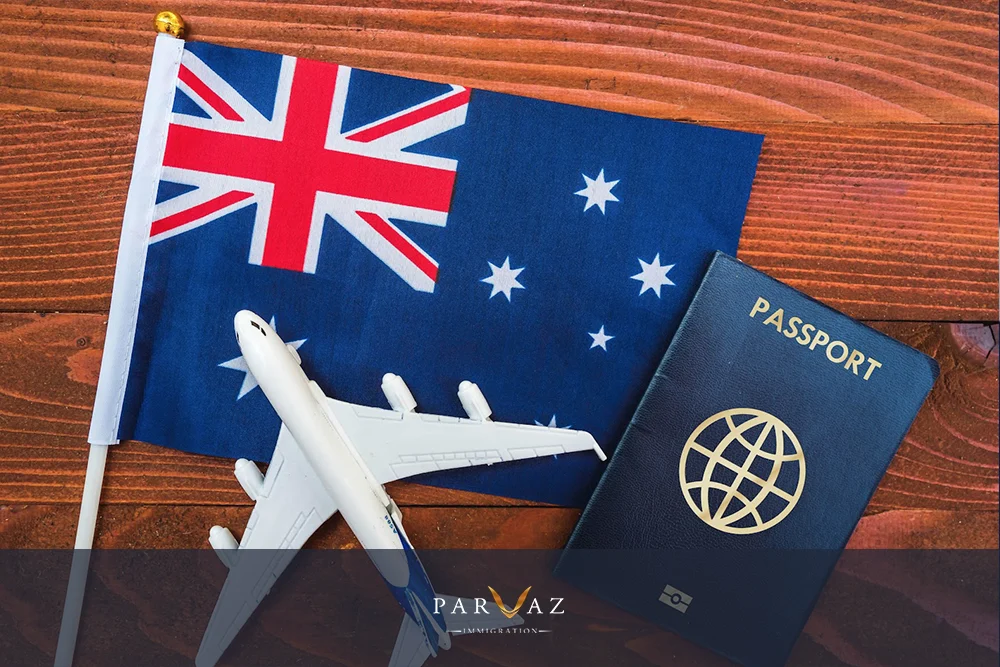 تصویری از پاسپورت استرالیا