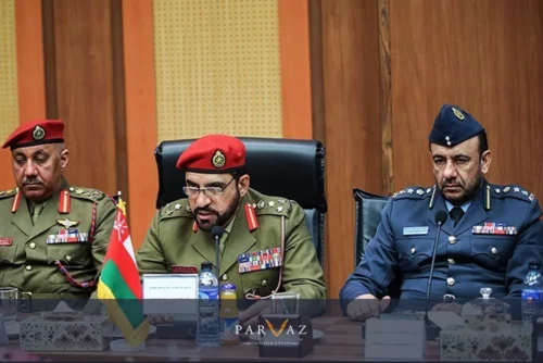 تصویری از چند افسر نظامی امنیت در عمان